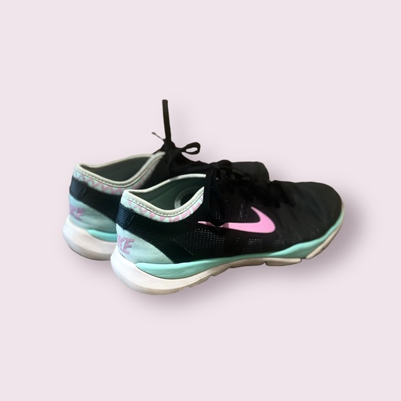 Nike Flex Supreme TR3 Women's Sneakers. Size 8.5. Blue/Pink - Picture 3 of 5